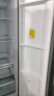 上菱 651升 对开门冰箱  风冷无霜 一级能效 节能双变频 离子净味养鲜 大容量双开门家用电冰箱 BSE651PWL（银河灰） 实拍图