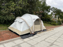 迪卡侬（DECATHLON）充气帐篷户外野营加厚防雨露营装备多人便携大型qunc 充气式4人2室1厅(不含手泵) 实拍图