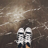 匡威（Converse）帆布运动板鞋 ALL STAR HI高帮休闲鞋 经典男女全明星 日本直邮 BK-黑色 22.5 实拍图