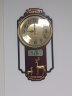 康巴丝（Compas）新中式挂钟客厅净音复古创意石英钟表中国风家用电子现代时钟挂表 超大款 中式风格日历款 宽高32*64厘米 14英寸 实拍图