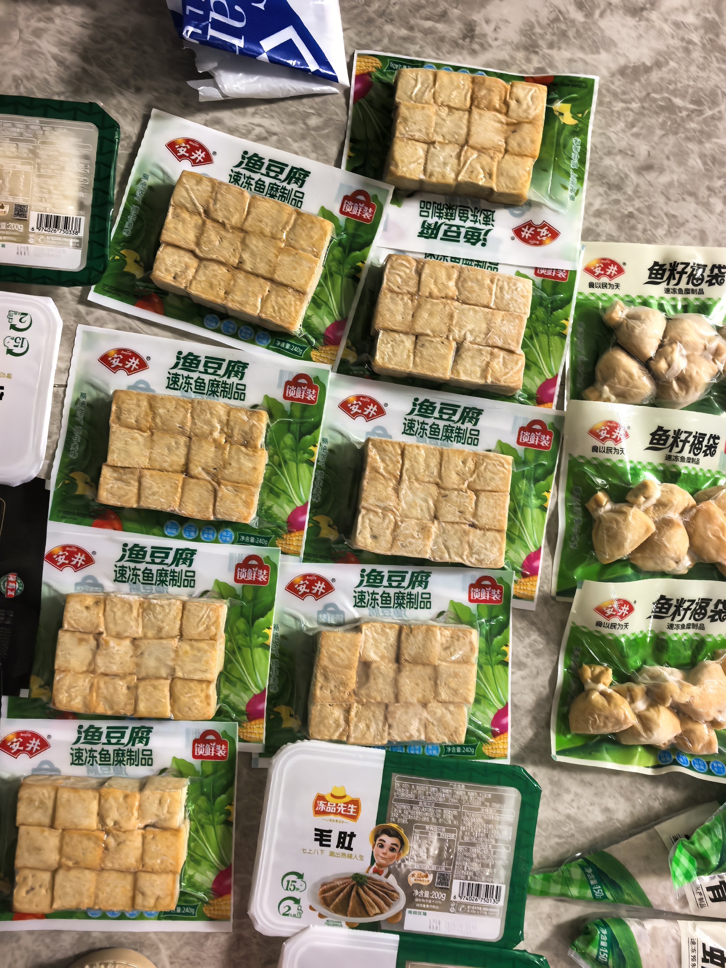 安井锁鲜装渔豆腐 240g/包 鱼豆腐鱼糜含量≥65%火锅麻辣烫关东煮烧烤 实拍图