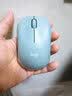 罗技（Logitech）M221 轻音鼠标 无线鼠标 办公鼠标 对称鼠标 带无线微型接收器 薄荷绿 实拍图