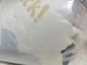 雅鹿加厚牛奶绒印花被套冬季珊瑚绒床单单人被套套件床上用品学生宿舍 幸运星-蓝 150x200cm单被套 实拍图