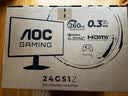 AOC 23.8英寸260Hz 创新QD量子膜广色域 1ms硬件低蓝光 三角洲240Hz 游戏电竞显示器 破军系列24G51Z 实拍图