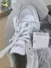 adidas双11主推 ENTRAP美式校园风运动鞋少年感复古板鞋阿迪达斯   白色/金属暗银   39 实拍图