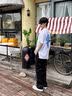 举风怪兽实验室柳叶弯刀牛仔裤男款胖子大码腿粗屁股大直筒微喇叭裤子 黑色 【高品质】 4XL 建议180-200斤收藏加购优先 实拍图