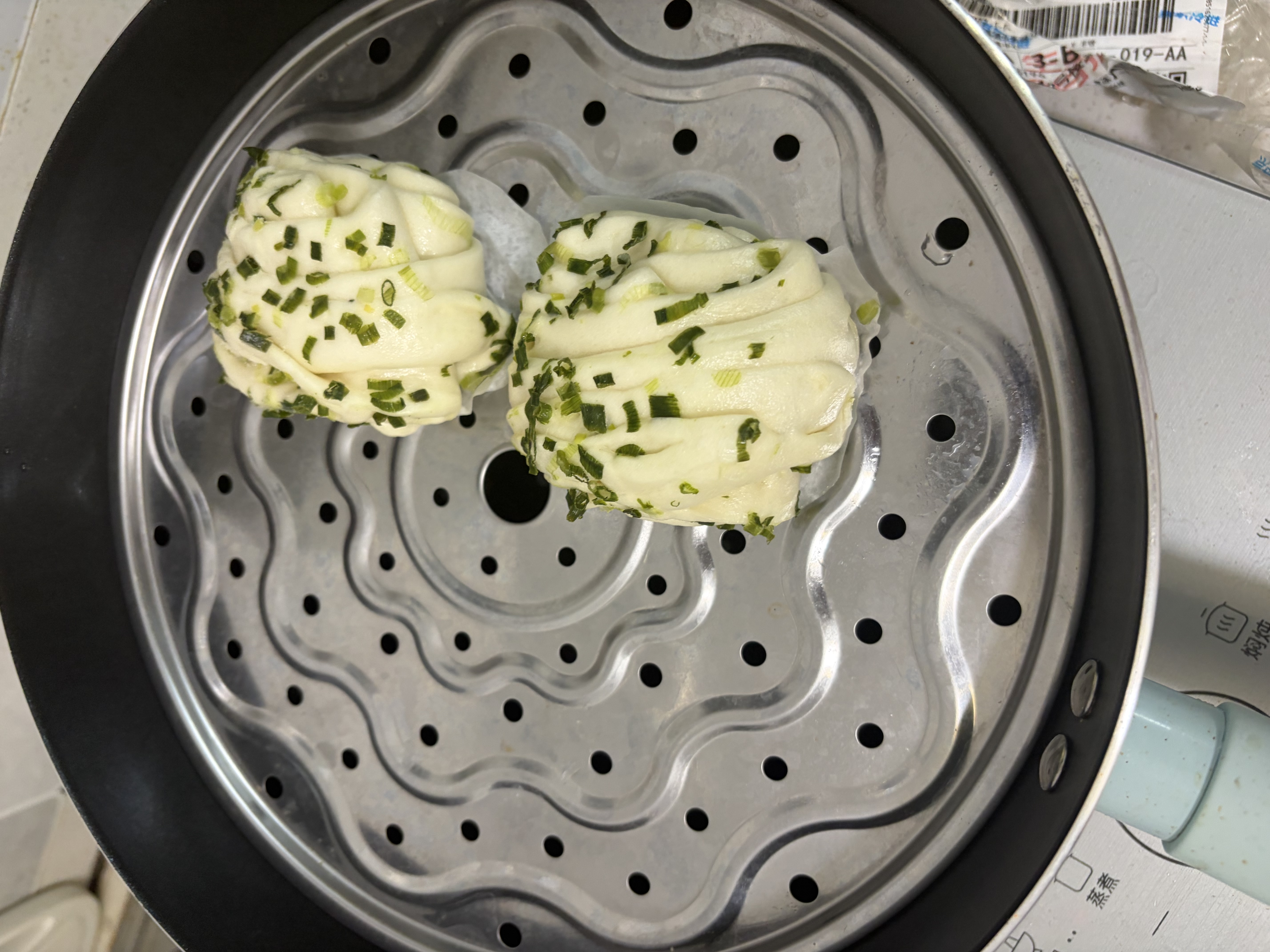 广州酒家手作香葱花卷400g*2袋共16个 早餐半成品主食生鲜面点包子方便 实拍图