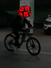 美昱 自行车山地车男女成人学生变速越野赛车通勤车公路单车 彩圈-旗舰版黑红十刀一体轮 26寸21速(建议身高155-180cm) 实拍图