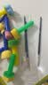 得力（deli）4支单号3/5/7/9水粉画笔油画笔油画专用笔画笔画刷写生油画蓝色73867礼物男女孩 实拍图