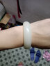 洛河 新疆和田玉玉镯子女款黄玉羊脂玉昆仑白玉手镯带证书圣诞节礼物 55-56适合90-105斤 实拍图