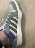 adidas双11主推 ENTRAP美式校园风运动鞋少年感复古板鞋阿迪达斯   白色/金属暗银   40 实拍图