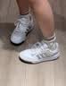 adidas双11主推 ENTRAP美式校园风运动鞋少年感复古板鞋阿迪达斯   白色/金属暗银   36 实拍图