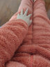 红豆居家睡衣女秋冬季法兰绒女士家居服拉链款套装可外穿 女-薄柿色170 实拍图