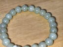 印象眸和田玉手链碧玉手串浅青色圆珠单圈转运珠女款节日礼盒 晴雨初霁 实拍图