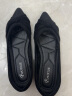 朴尼斯 Pounise 单鞋女韩版大码船鞋平底柔软 PQM-02 黑色 37/235(1.5)  晒单实拍图