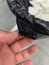 利得抽绳垃圾袋黑色45*50cm100只双面2.1丝手提抽绳袋厨房客厅 实拍图