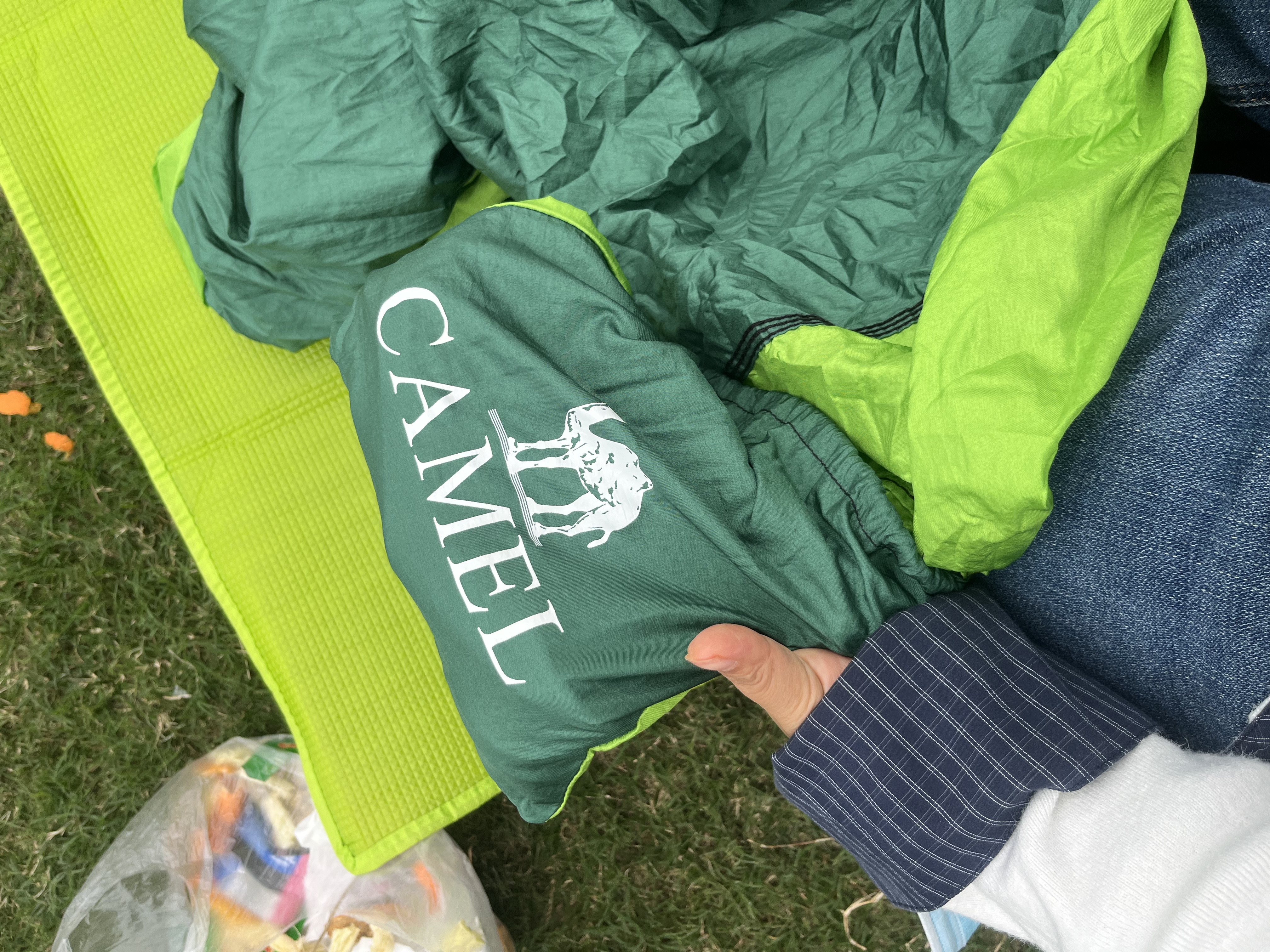 骆驼（CAMEL）户外吊床防侧翻旅游露营便携秋千宿舍寝室学生吊椅室内懒人椅 实拍图