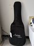 Astraea吉他包41寸吉他背包38寸36/34/40寸吉他袋琴包加厚高颜值吉他配件 【38英寸】黑色-加厚13.5mm+枕头 实拍图