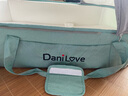 danilove婴儿提篮便携式外出提篮床宝宝床中床新生儿车载安全睡篮 蓝色【加长款】+安全带+蚊帐凉席 实拍图