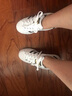 阿迪达斯（adidas）三叶草男女鞋2025秋冬季运动鞋情侣休闲鞋小白鞋贝壳头低帮板鞋 经典贝壳头/白色/热销款 37 (230mm) 实拍图