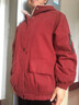 衣典零一（LEDIALYI）加绒加厚派克服棉服女2025秋冬季女装新款中年小个子棉衣棉袄外套 酒红色 M 【推荐95-120斤】 实拍图
