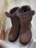 Vistline 雪地靴女加厚大棉鞋女加绒保暖抗寒休闲女鞋厚底耐磨防滑鞋子女 1997棕色 （尺码偏小） 37 实拍图