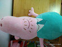 小猪佩奇 PEPPA PIG小猪佩奇毛绒玩具公仔玩偶猪粉红猪小妹乔治布娃娃女孩生日礼物 猪爸爸（含脚高约46厘米） 实拍图