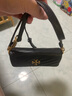 Tory Burch 汤丽柏琦【线上专享】KIRA 小号绗缝翻盖肩背包女包TB 90456 黑色 001 OS 实拍图