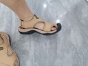 卡力丁新款皮凉鞋男凉拖户外穿运动休闲真皮夏季透气防滑耐磨包头沙滩鞋 实拍图