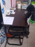 尋巧（SPERMEK） 电脑桌台式家用卧室写字桌简约宿舍书桌学生学习职员办公室桌子 胡桃木色100CM 实拍图