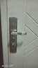 意利原子锁具全不锈钢防盗门锁面板防盗门把手假手多功能面板 双快型面板 左开 实拍图