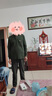 罗蒙灯芯绒加绒加厚休闲裤男2025春季新款抽绳腰时尚百搭直筒宽松长裤 6610H 卡其【厚款】 M /170（建议100-125斤） 实拍图