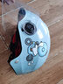 Andes HELMET小孩儿童3c头盔电动车头盔可爱卡通女童夏季防雨女安全帽四季通用 单车龙【3C认证】送耳朵透明中镜 均码 实拍图