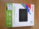 东芝（TOSHIBA） 移动硬盘CanvioBasics新小黑A5兼容Mac高速USB3.2传输硬盘 新小黑PT系列 【移动硬盘+T-C线】连接Type-C的接口 2TB 实拍图