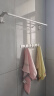卡贝（cobbe）毛巾架免打孔卫生间置物架浴室太空铝浴巾架杆洗手间卫浴挂件套装 实拍图