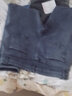 随远高腰牛仔裤加绒女冬季小脚裤显瘦外穿加厚长裤子女紧身弹力铅笔裤 蓝灰色【加绒款】 32 【145斤-155斤】 实拍图