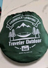 旅行家（TRAVELER）飞马吊床户外防蚊防晒速开全开网单双人便携野餐家用秋千防侧翻 墨绿(带遮阳) 吊床(270*140cm) 实拍图