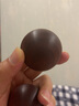 玄同 木质健身球崖柏酸枝黑檀绿檀保健球 老年人礼物转球红木手球 一对2个 血檀5cm 实拍图