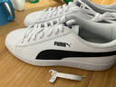 彪马（PUMA）板鞋男鞋女鞋 25秋季新款运动鞋情侣小白鞋子皮面透气低帮休闲鞋 【热销款】经典黑白配色 晒图返10 43 (内长280mm) 实拍图