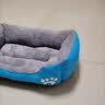 凯莉狗窝宠物泰迪狗狗垫子猫窝四季通用窝垫糖果大小型犬通用狗窝猫窝 糖果窝灰色 45*35cm(建议5斤内) 实拍图