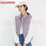 鸭鸭（YAYA）冬季轻薄羽绒服女2026最新款马甲短款背心休闲保暖鸭绒排骨服外套 实拍图