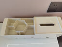 时代良品书立架书立桌上书架带抽屉 无需安装简约书本收纳架办公室学习阅读神器书架 白色-带抽屉 实拍图