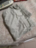 尤萨军内裤男士内裤四角平角无痕浅灰色军迷内裤藏蓝色特大号军训内裤 浅灰色1条 小号/3号（78-82cm） 实拍图