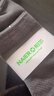 耐尔（NAIER）袜子男士夏季网眼薄款透气短筒袜高弹舒适吸汗纯色百搭棉袜 白+小麦色+原木色+深灰+黑 均码 实拍图