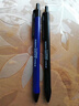 晨光圆珠笔A2中油笔水感顺滑黑蓝色油笔粗头0.7mm办公学生用圆株笔按动式教师红笔3002 红色40支 中油笔 实拍图