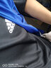 阿迪达斯（adidas）T恤男 2025夏季新款运动服健身训练休闲时尚舒适圆领短袖体恤上衣 黑色/胸前小标/全棉透气 L (180/100A) 实拍图