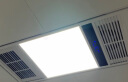 奥华科朗（AOUROO）超薄浴霸6cm双电机风暖卫生间吊顶取暖五合一嵌入式照明换气暖风 超薄6cm 无线开关 实拍图