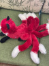 绒翼九尾狐公仔毛绒玩具卡通狐狸娃娃玩偶生日礼物 红色 坐高26厘米全长56厘米 晒单实拍图