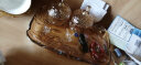 浩齐坊水晶糖果罐果斗套装果盅玻璃糖缸干果盒花生瓜子盒储物罐茶几客厅 金色三件套 1层 晒单实拍图