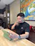 B.O.W航世HB354 2026妙控键盘ipad air4/5保护套air6/7磁吸壳悬浮21/22pro10.9/11寸 64键五档背光 绿色 实拍图